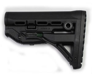 Mako GL-Shock Recoil-Compensating Collapsible Stock for M4 AR-15