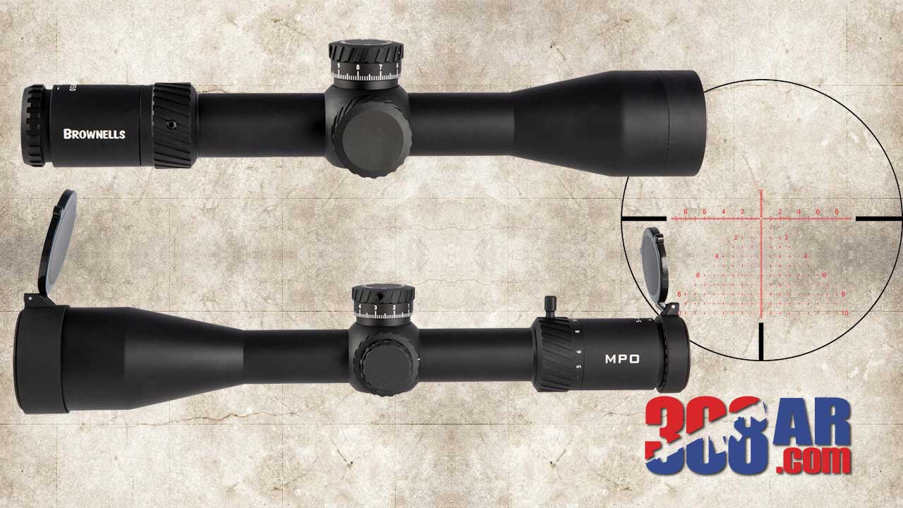 Picture of a BROWNELLS MATCH PRECISION OPTIC MPO RIFLE SCOPES